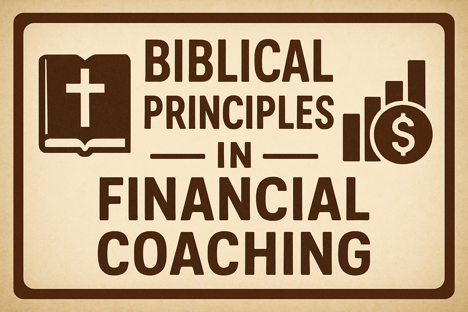 Biblical principles in financial coaching